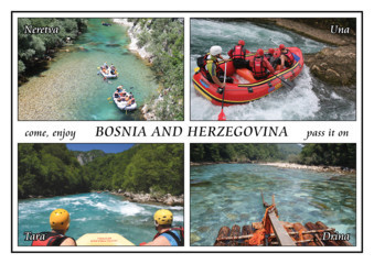 Rafting in Bosnia